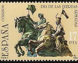 Sello 2758.Día de las Fuerzas Armadas