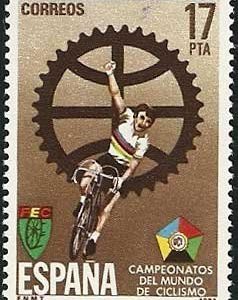 Sello 2772.Campeonato del Mundo de Ciclismo