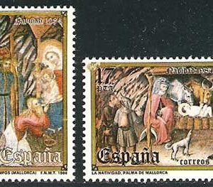 Sello 2776-77.Navidad