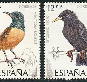 Sello 2820-23.Pájaros