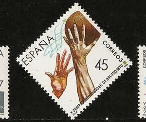 Sello 2850-52.Deportes