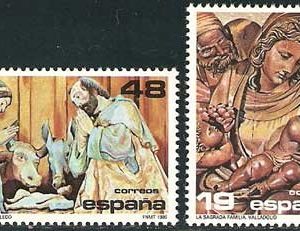 Sello 2867-68.Navidad
