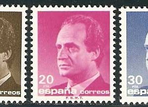 2877-79. Sello S.M. Don Juan Carlos I