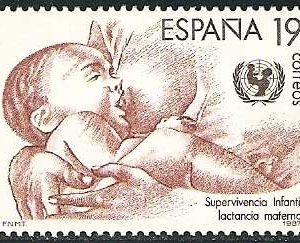 2886. Sello Supervivencia infantil. Lactancia Materna