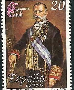 2968. Sello I Centenario del Código Civil