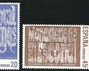 2978-81. Sello Ciudades y Monumentos Patrimonio de la Humanidad