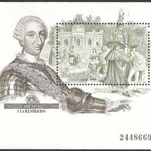 2984. Sello Carlos III y la ilustración