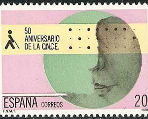 2985. Sello 50º Aniversario de la ONCE