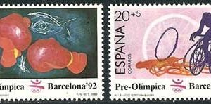 2994-97. Sello Barcelona’92.II Serie Pre-Olímpica