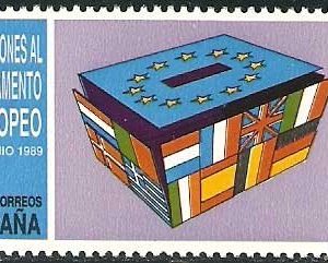 3015. Sello Elecciones al Parlamento Europeo