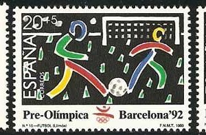 3025-27. Sello Barcelona’92.III serie Pre-Olímpica