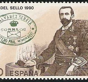 3057. Sello Rafael Álvarez Sereix. Día del Sello