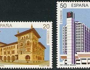 3058-59. Sello Europa. Establecimientos Postales
