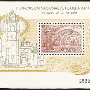 3074. Sello III Exposición de Filatelia Temática, FILATEM’90