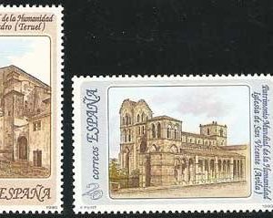 3092-95. Sello Bienes Culturales y Naturales Patrimonio Mundial