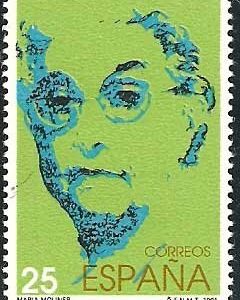 3099. Sello Mujeres famosas españolas.María Moliner