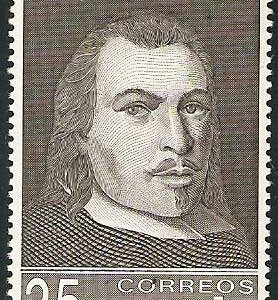 3110. Sello Día del Sello. Juan de Tassis y Peralta
