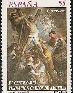 3298.Efemérides.IV Cent. de la Fundación Carlos de Amberes