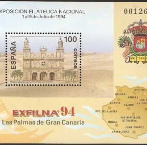 3313.Exposición Filatélica Nacional EXFILNA’94