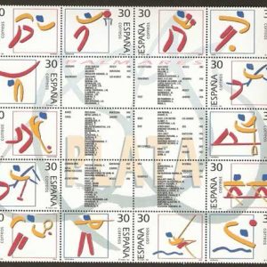 3364-77.Deportes.Olímpicos de Plata