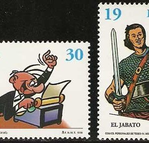 3435-36.Comics.Personajes de tebeo