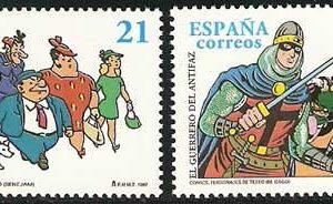3486-87.Cómics.Personajes de tebeo