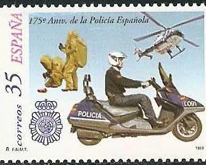 3623.175 aniversario de la policía española