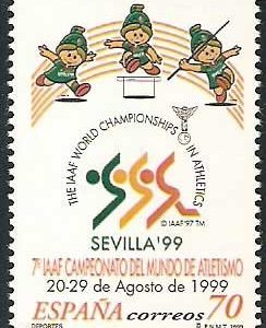 3627.7º Camp. Mundial de Atletismo.Sevilla’99