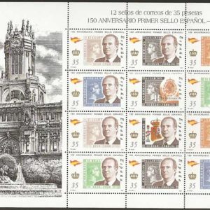3687-93.150 aniversario del primer sello español