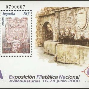 3716.Exposición Filatélica Nacional EXFILNA’2000
