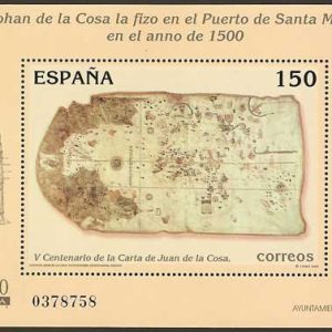 3722.V Centenario de la Carta de Juan de la Cosa