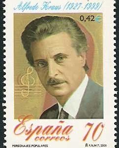 3768.Personajes populares.Alfredo Kraus