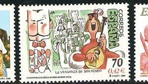 3772-74.Literatura española.Personajes de ficción