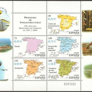 3855.150 años del Ministerio de Fomento.Progr. Infraestructuras
