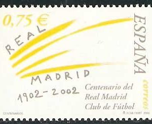 3880. Sello del Real Madrid Club de Fútbol
