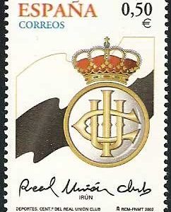 3887. Sello centenario del Real Unión Club