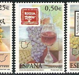 3909-11. Sello Vinos con denominación de origen