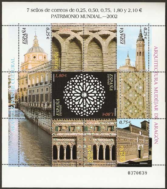 3936-41. Sello Patrimonio Mundial