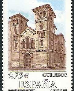 3951. Sello Iglesia de San Jorge