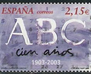 3963.Centenario del diario «ABC», Madrid