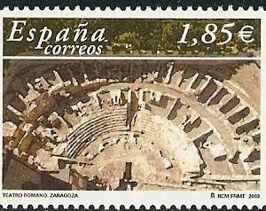 3984.Teatro romano de Zaragoza