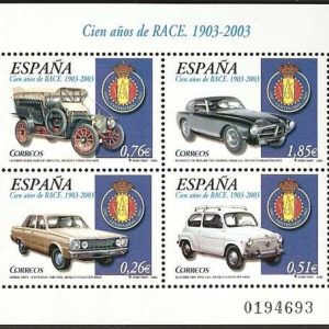 3996.Cien años del Real Automóvil Club de España(R.A.C.E.)