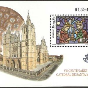 4020.Vidrieras de la catedral de Santa María,de León