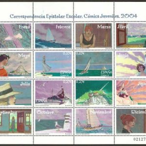 4065-68.Correspondencia epistolar escolar