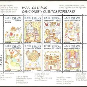 4154.Para los niños.Canciones y cuentos populares