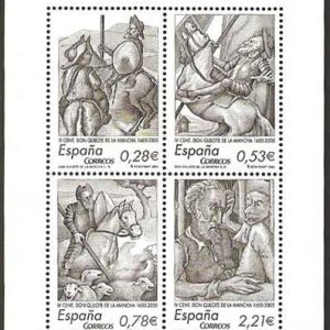 4161.IV cent. de «El ingenioso hidalgo don Quijote de la Mancha