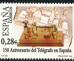 4162.150º aniversario del telégrafo en España