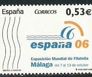 4185.Exp. Mundial de Filatelia ESPAÑA 2006