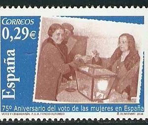 4223.75 aniv. voto de las mujeres en España