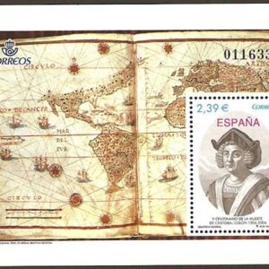 4234.V Cent. de la Muerte de Cristóbal Colón